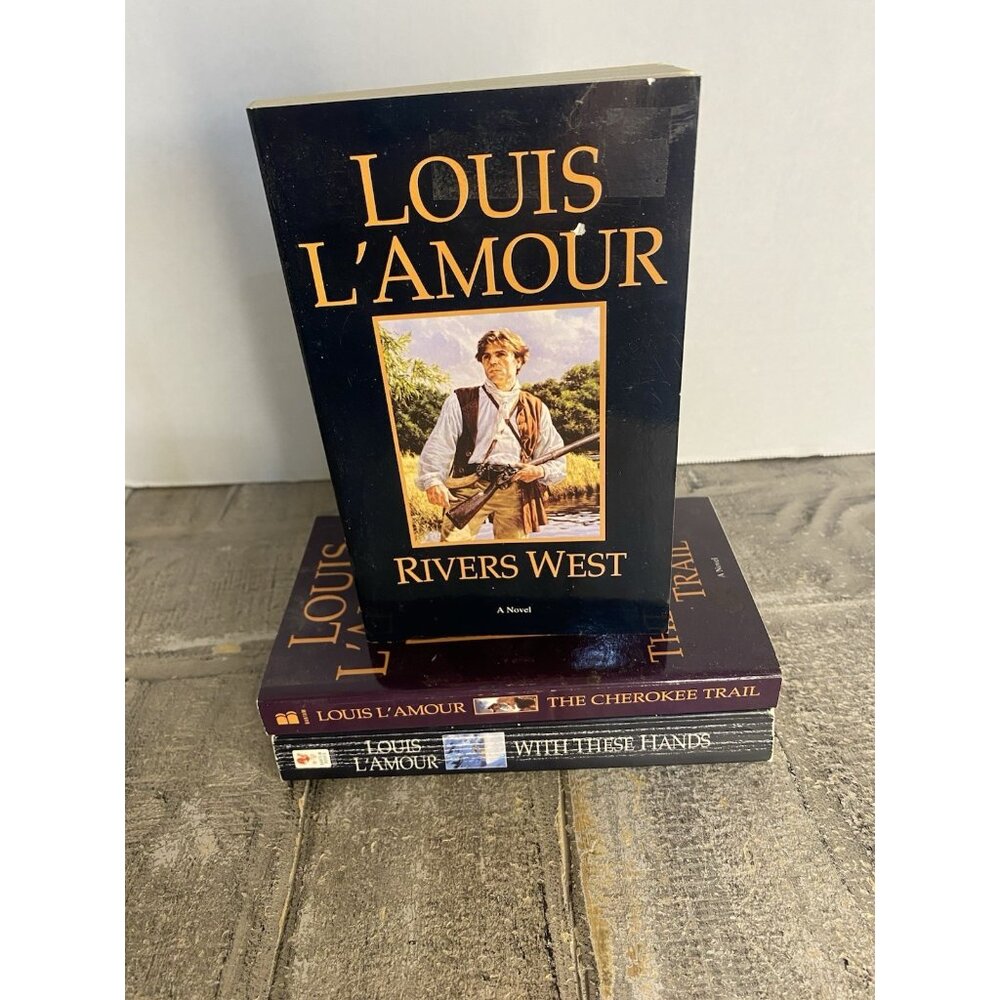 Set Of 3 Louis L’Amour Novels #141